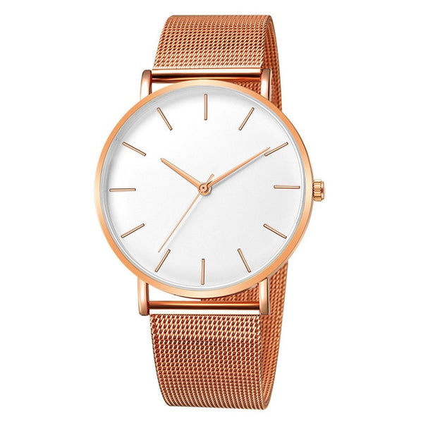 Black Stainless Steel Watch