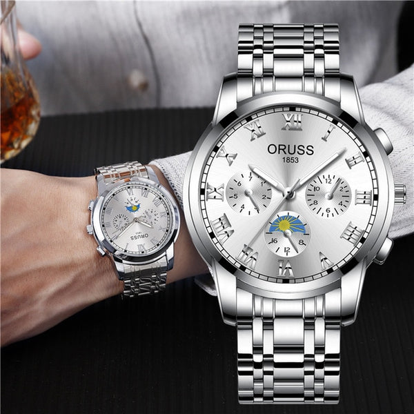 Men's Watch Solid Steel