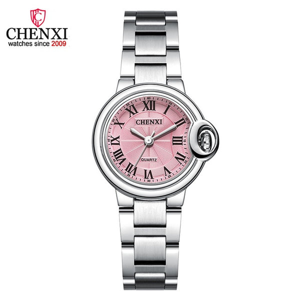 Silver Waterproof Wristwatch