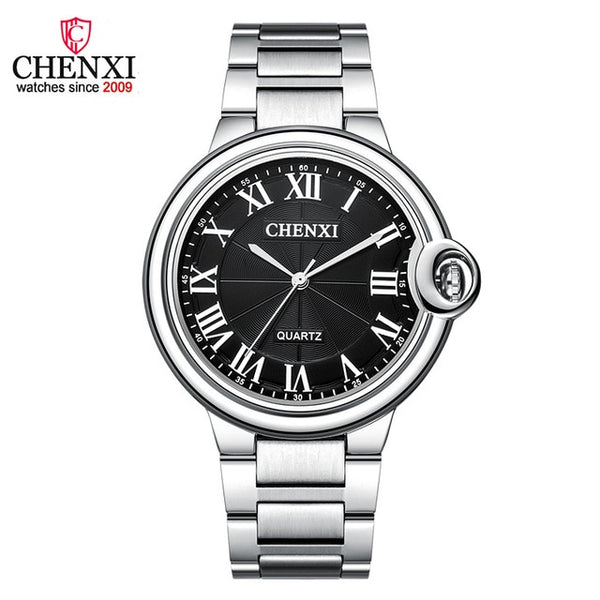Silver Waterproof Wristwatch