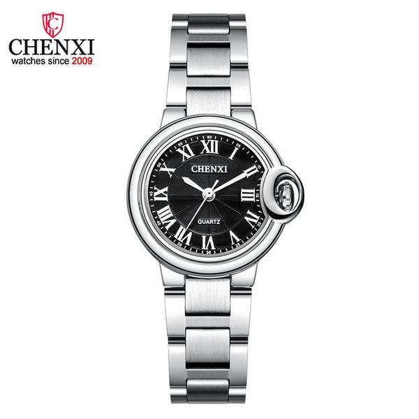 Silver Waterproof Wristwatch