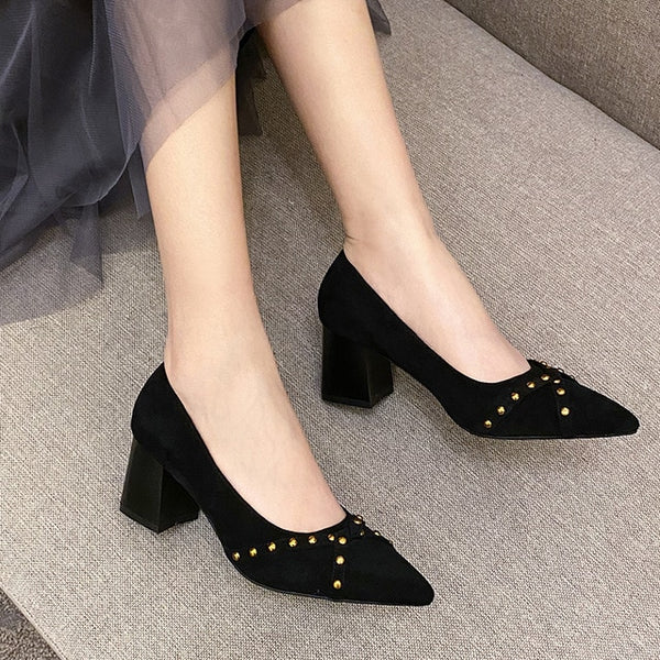 Square Heels Shoes